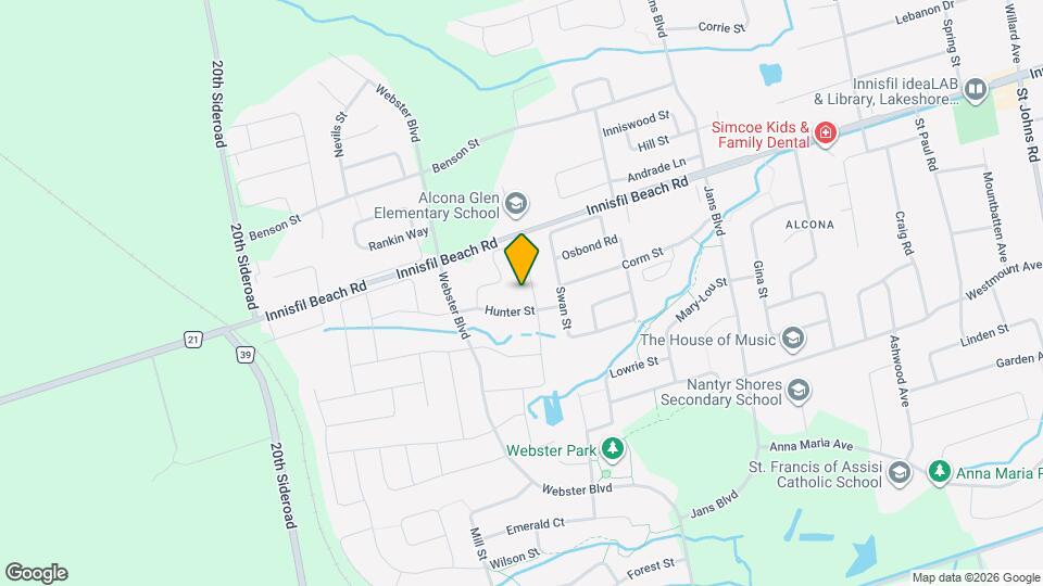 2179 Dawson Cres Map and Location Details