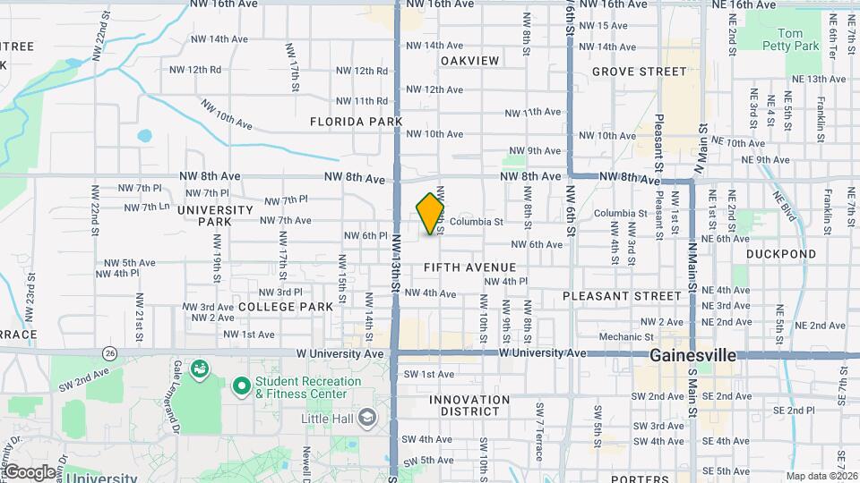 1215 NW 6th Pl Mapa y Detalles de la Ubicación