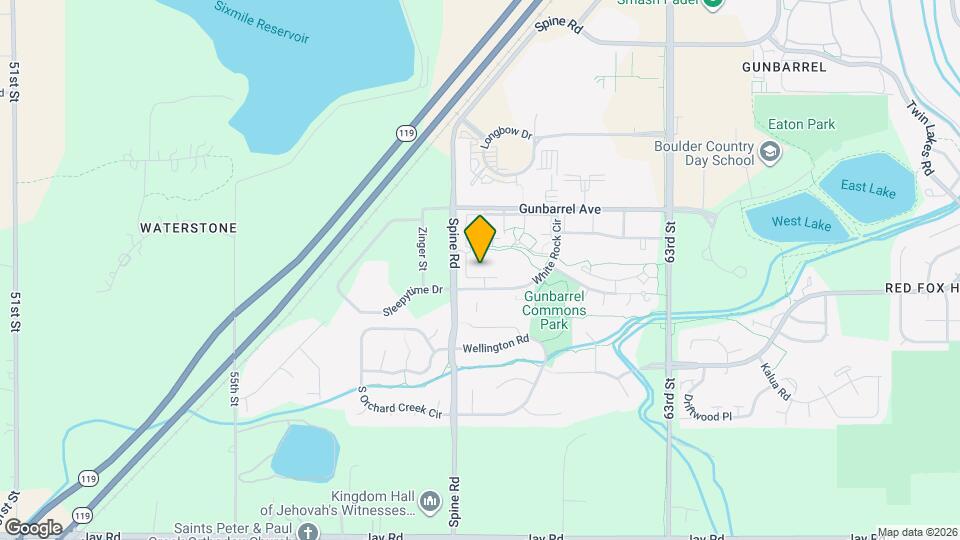 4749 White Rock Cir Map and Location Details