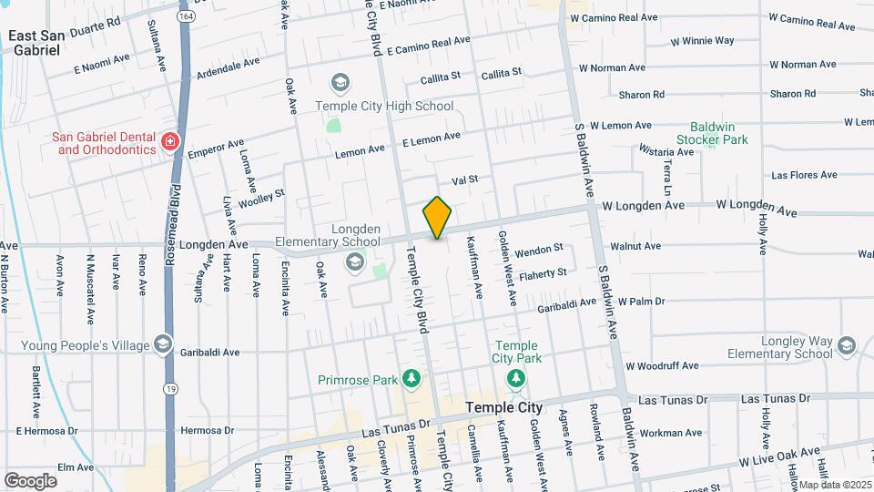 9632 Longden Ave Map and Location Details