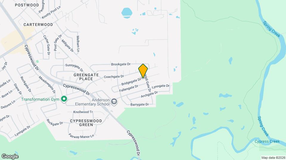 6534 Bridgegate Dr Map and Location Details