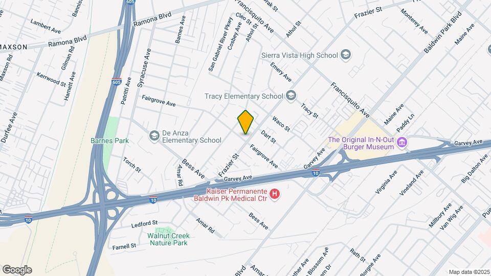 3203 Frazier St Map and Location Details