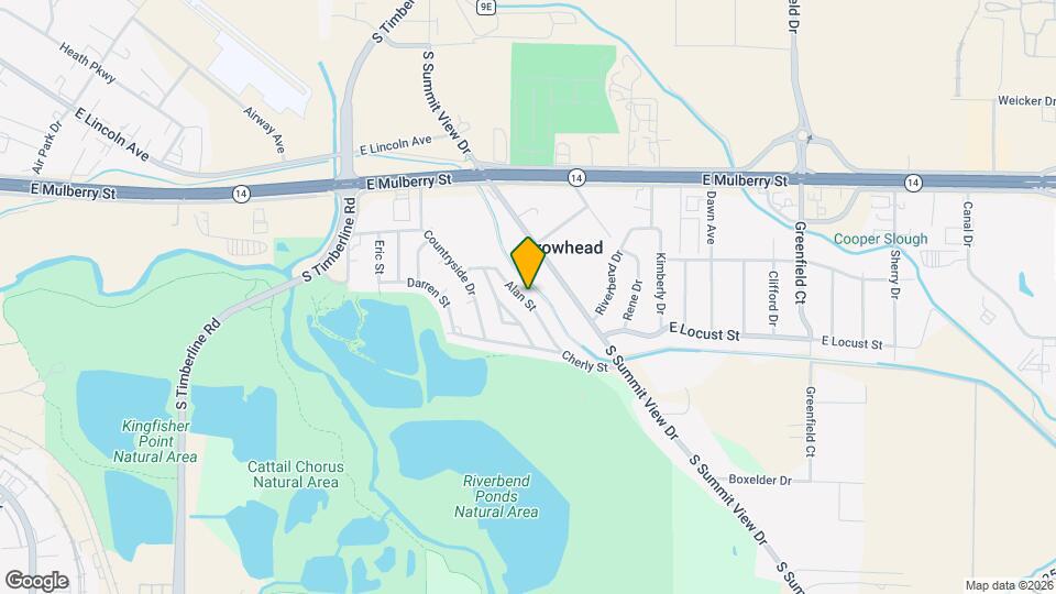 2728 Alan St Map and Location Details