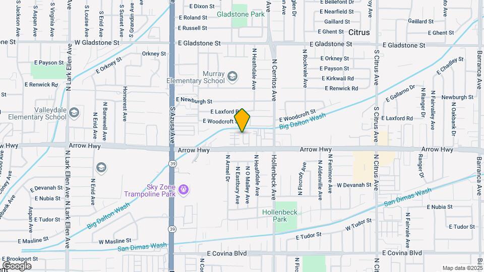 543 W Arrow Hwy Map and Location Details