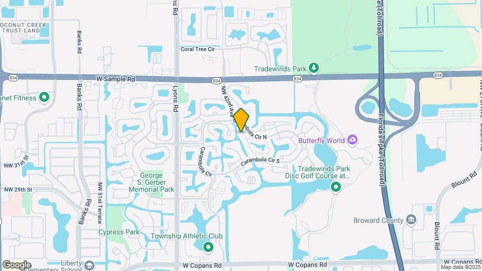 4530 Carambola Cir S Map and Location Details