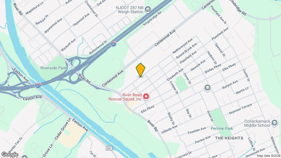 114 Netherwood Ave Map and Location Details