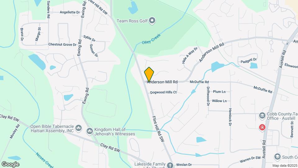 2435 Anderson Mill Rd Map and Location Details