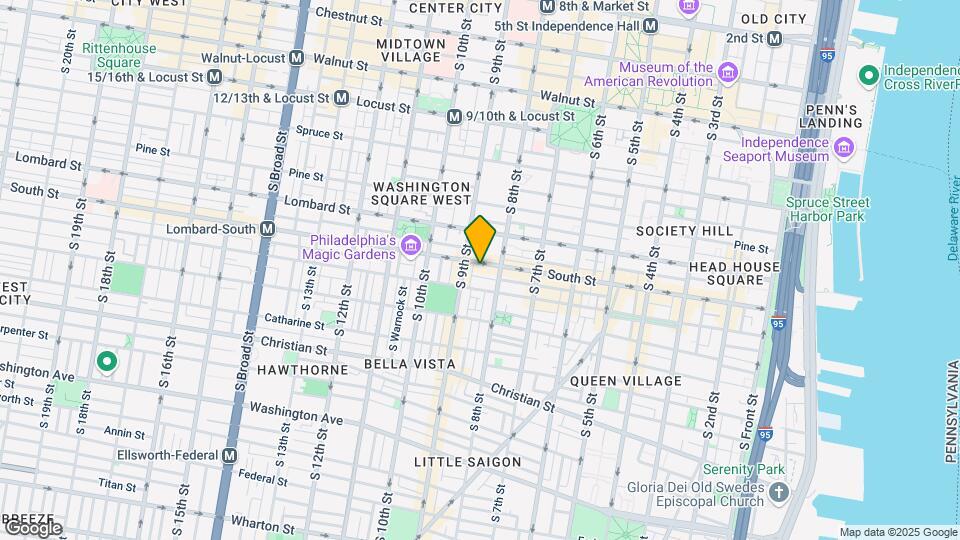 824 South St Map and Location Details