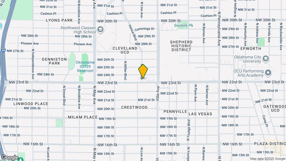 2549 NW 23rd St, Unit basment Mapa y Detalles de la Ubicación