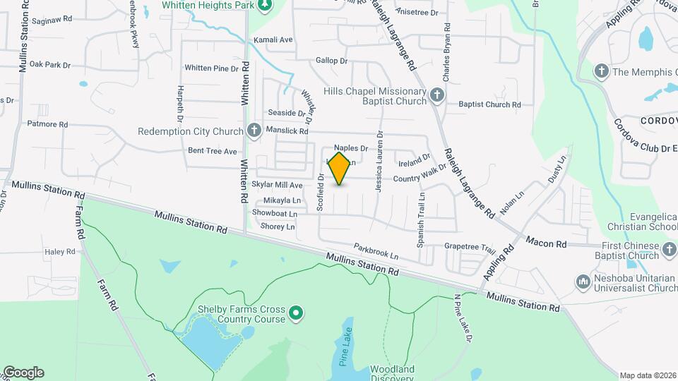 1026 Coolidge Cove Map and Location Details