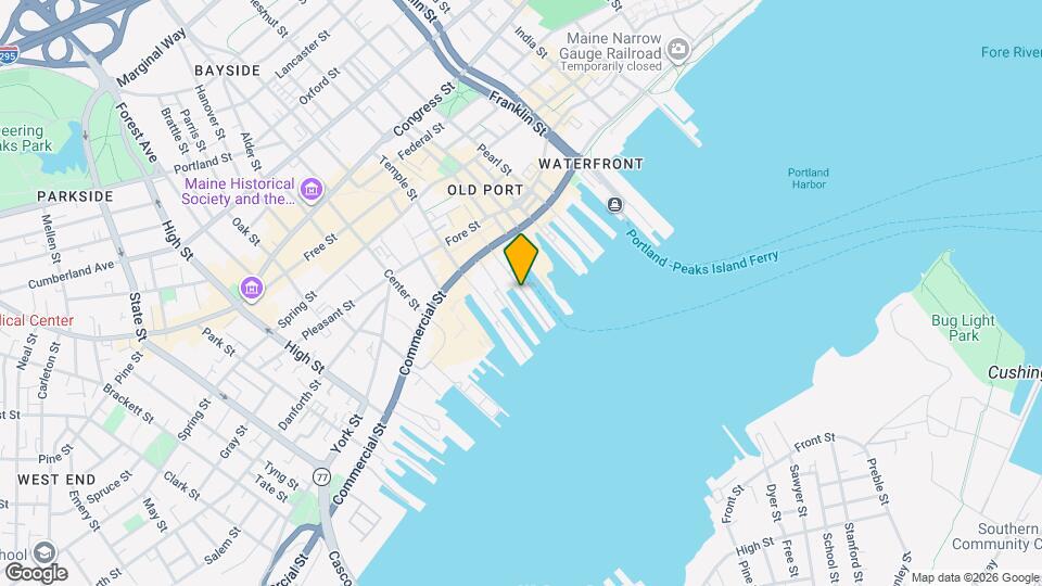 606 Chandlers Wharf Map and Location Details