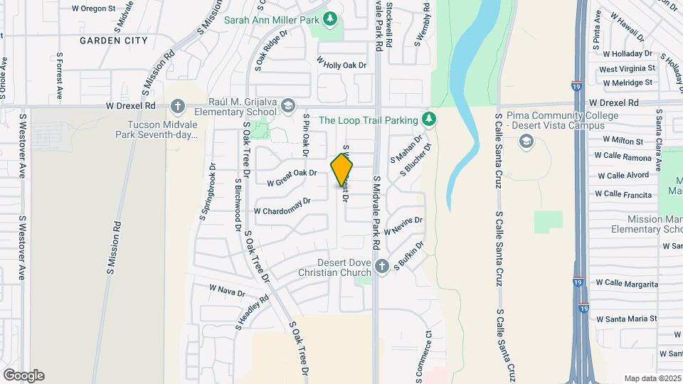 5940 S Wood Crest Dr Map and Location Details