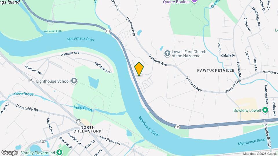 1237 Pawtucket Blvd Map and Location Details