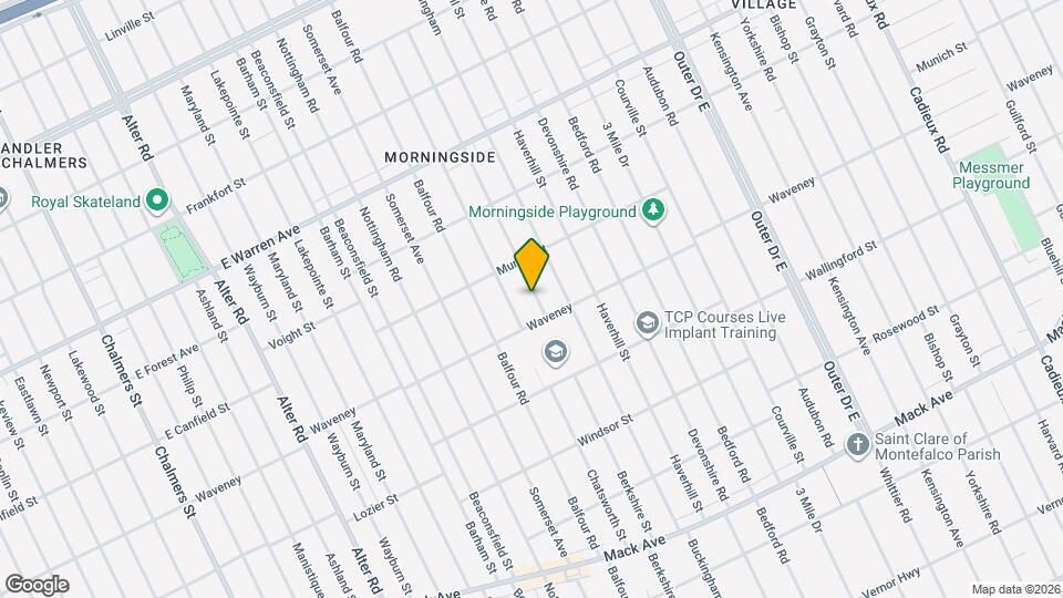 4343 Berkshire St Map and Location Details