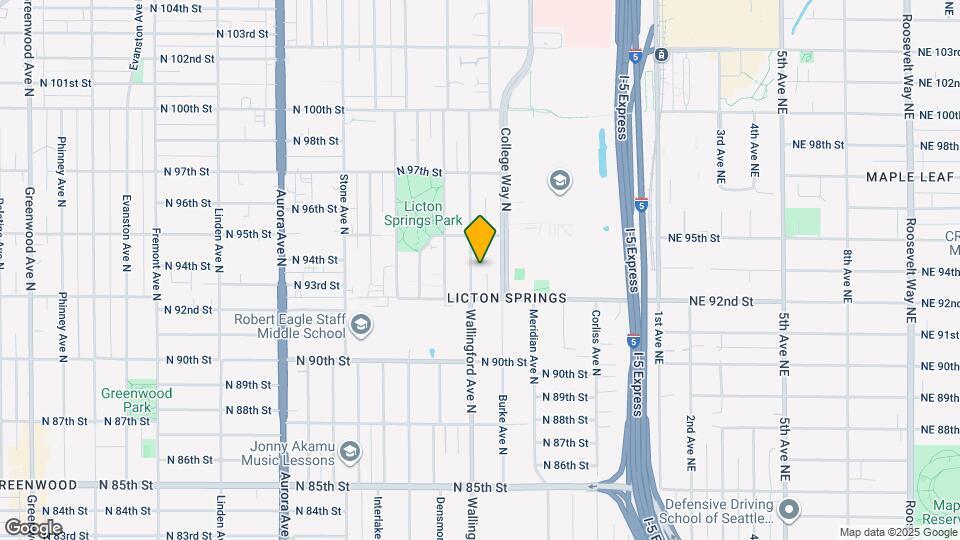 9228 Wallingford Ave N Map and Location Details