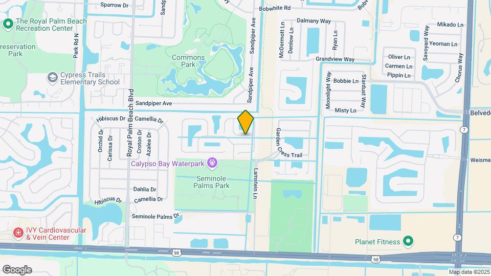 451 Rainbow Springs Terrace Mapa y Detalles de la Ubicación
