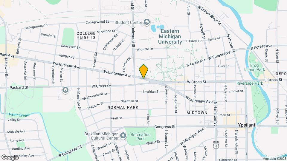 957 Washtenaw Ave-Unit -House Map and Location Details