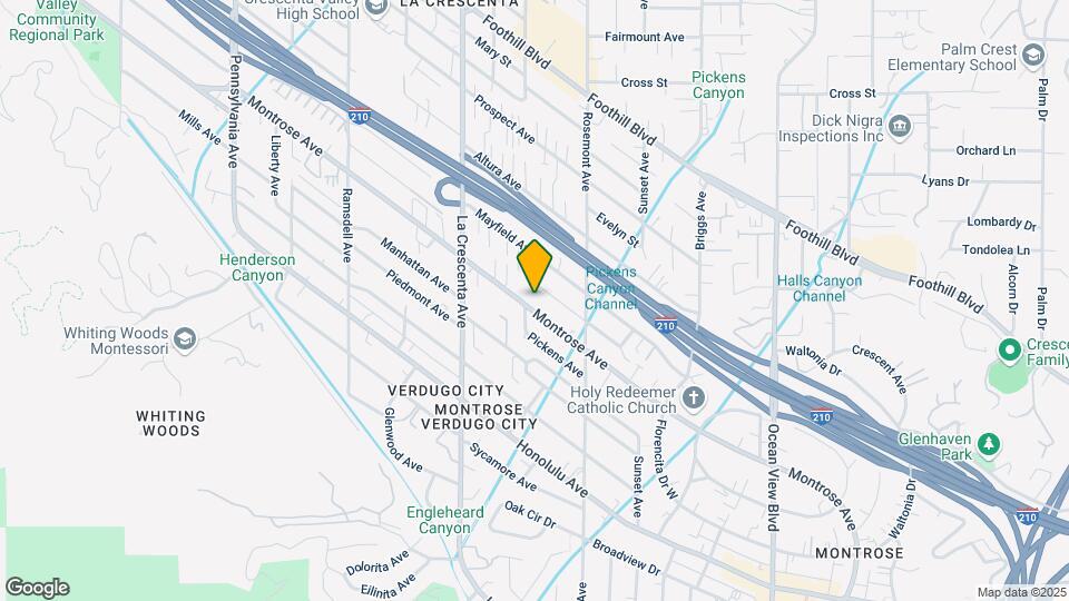 2659 Montrose Ave Mapa y Detalles de la Ubicación
