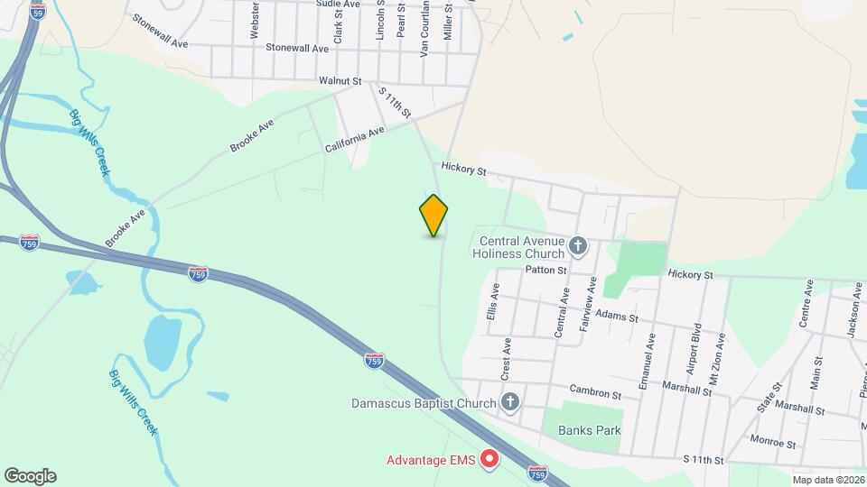 3724 S 11th St Map and Location Details