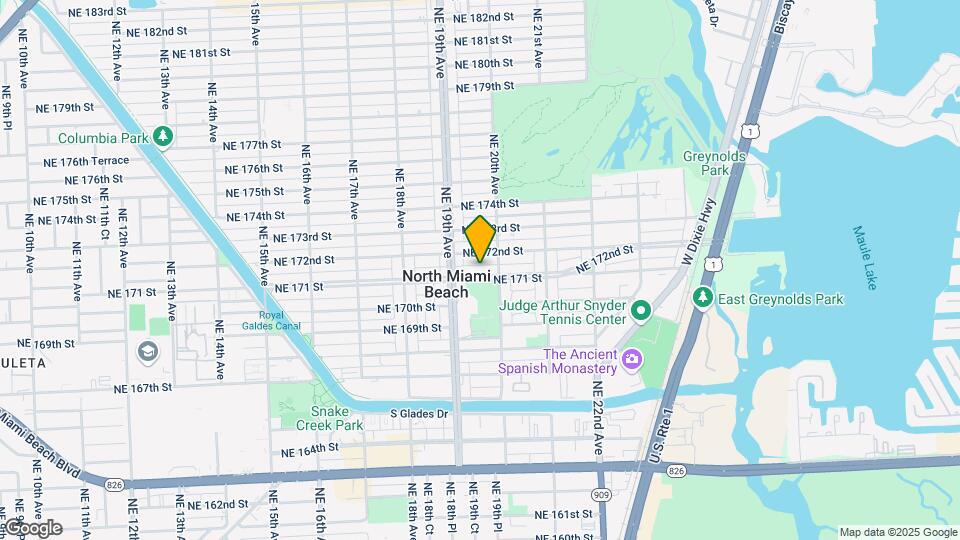 1963 NE 171st St Map and Location Details