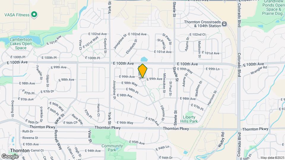 9900 Detroit St Mapa y Detalles de la Ubicación