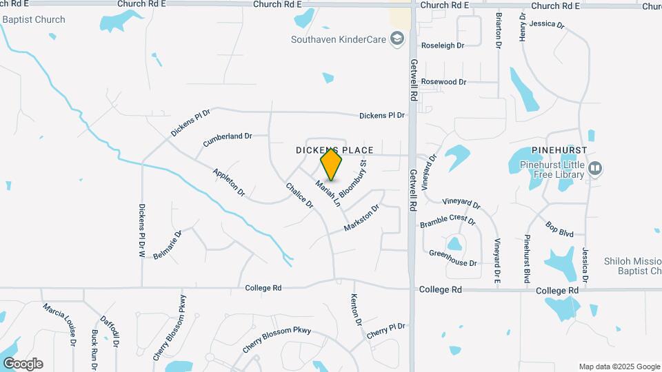 2710 Mariah Ln Map and Location Details