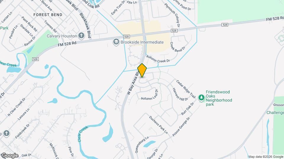 3130 Red Maple Dr Map and Location Details