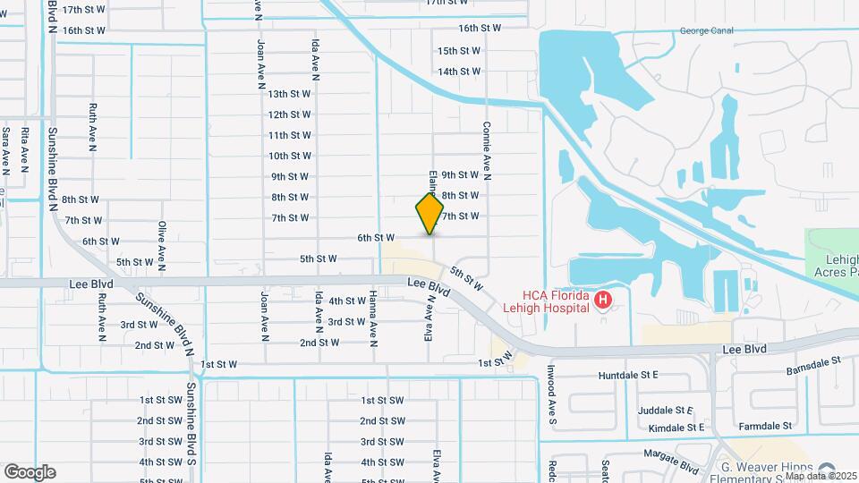 2701 6th St W Map and Location Details