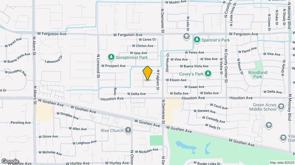 3831 W Elowin Ave Map and Location Details