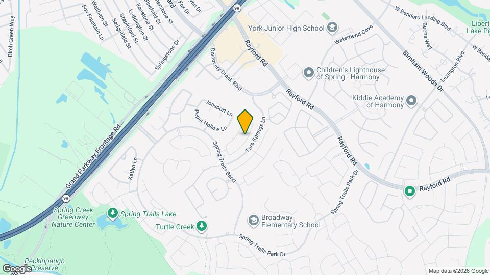 2419 Colonial Springs Ln Map and Location Details