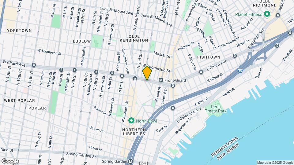 1153 N Hancock St Mapa y Detalles de la Ubicación