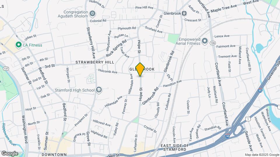 100 Hope St Map and Location Details