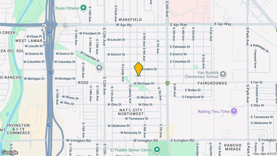 219 W Pennsylvania Dr Map and Location Details