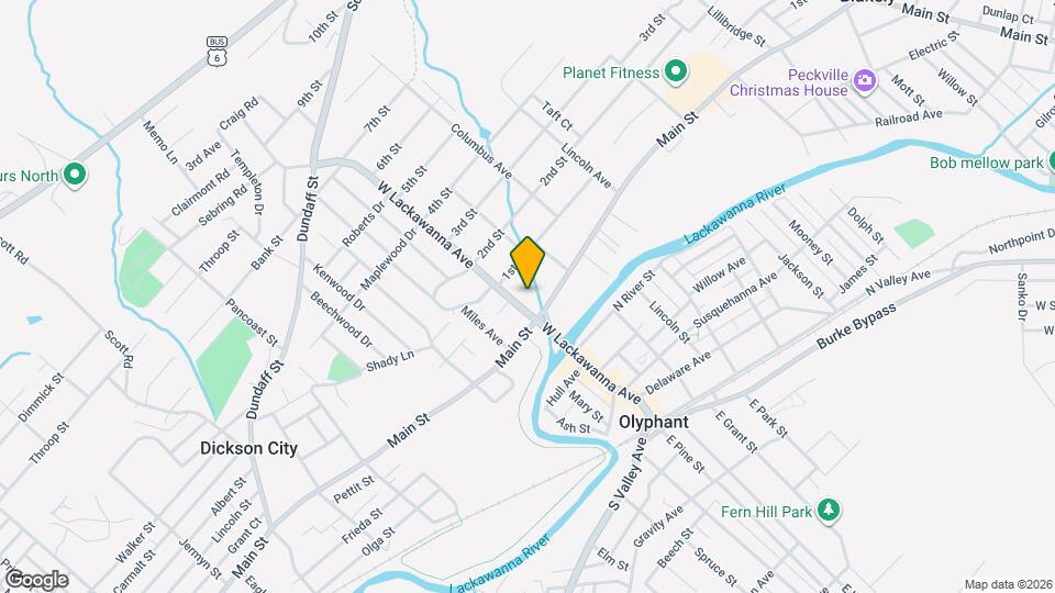 710 W Lackawanna Ave Map and Location Details