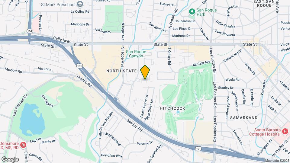 3726 Greggory Way, Unit 3 Map and Location Details