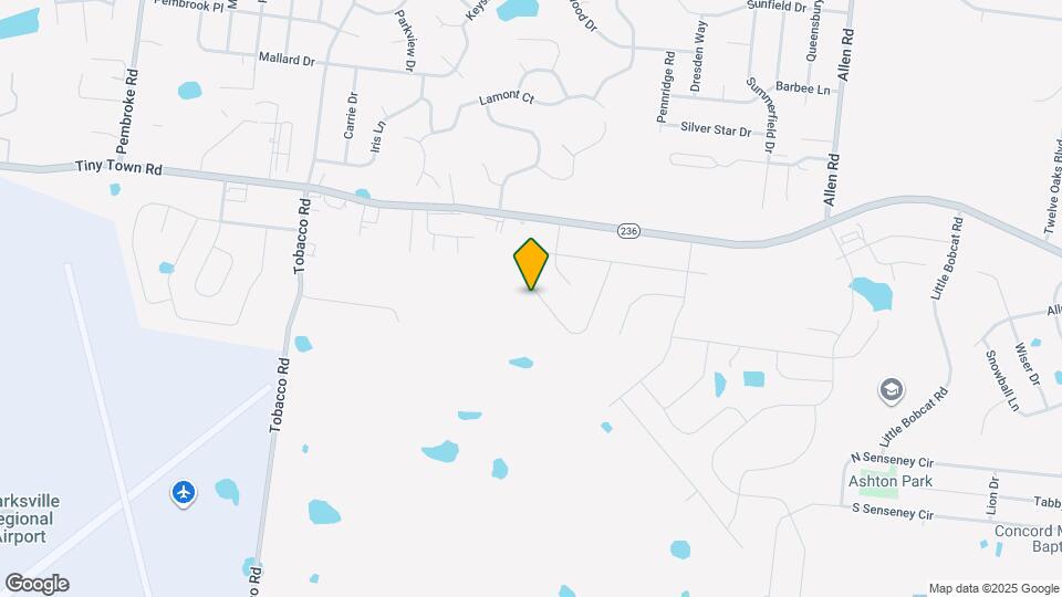 803 Princeton Cir Map and Location Details