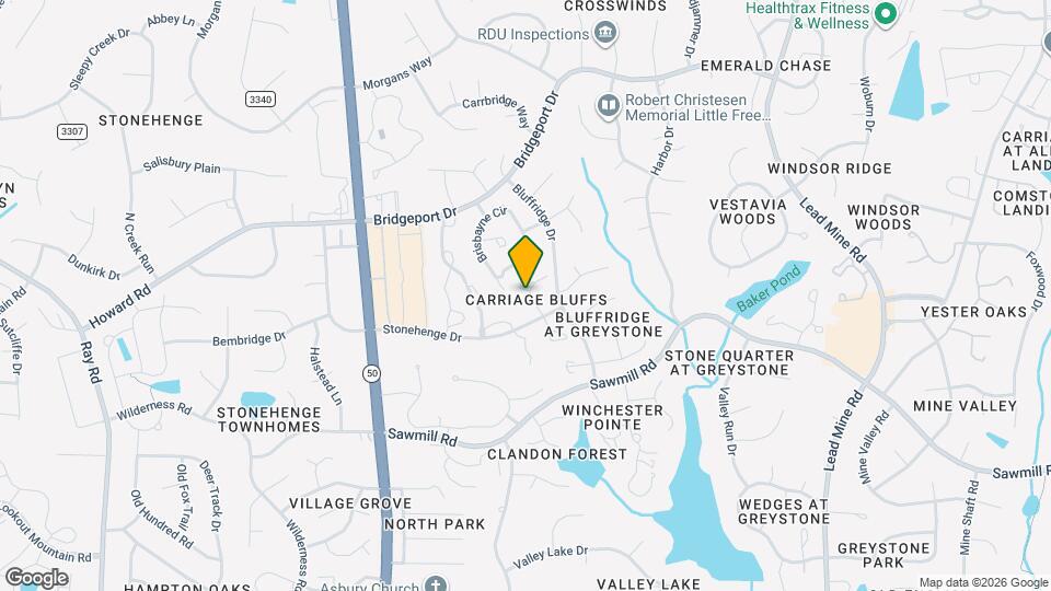 7915 Footman Way Mapa y Detalles de la Ubicación
