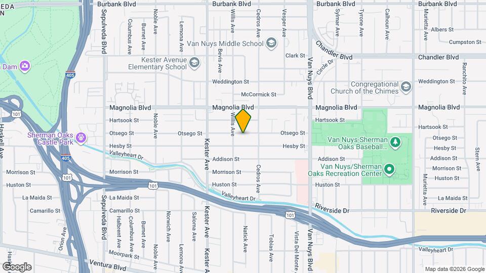 14738 Otsego St Map and Location Details