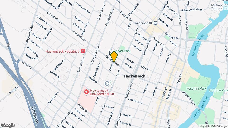 222 2nd St Map and Location Details