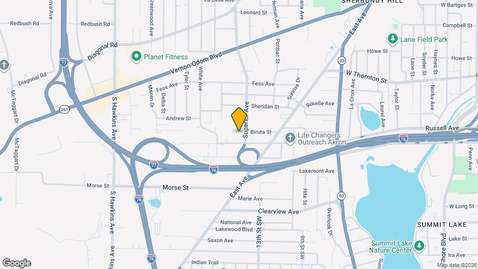 860 Biruta St Map and Location Details