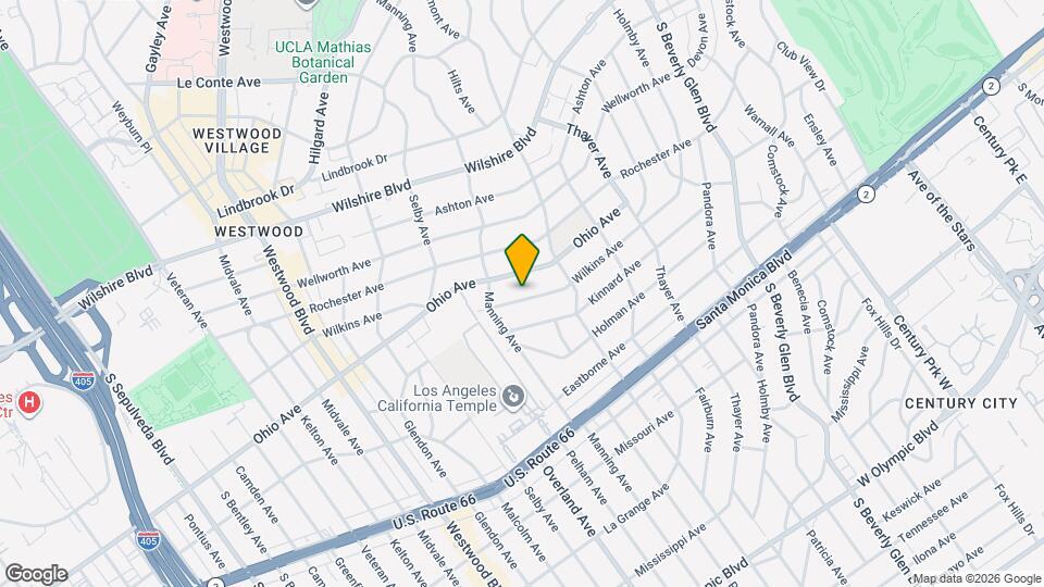10657 Wilkins Ave, Unit #5 Mapa y Detalles de la Ubicación