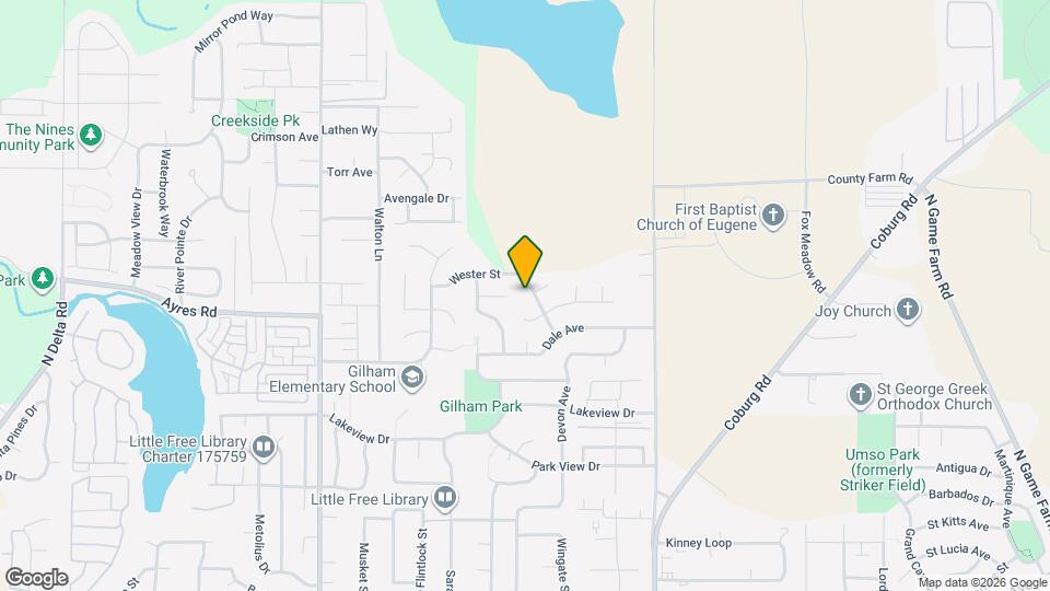 3224 Downing St Map and Location Details