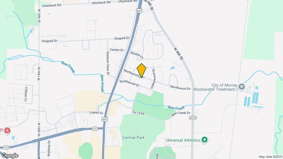 1009 Northwood Dr-Unit -A Map and Location Details