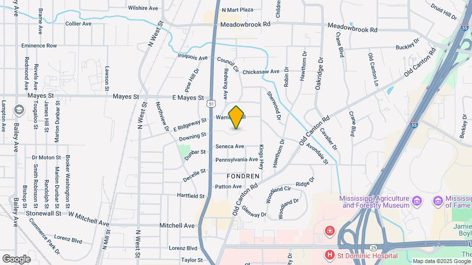 560 Woodland Hills Pl Map and Location Details