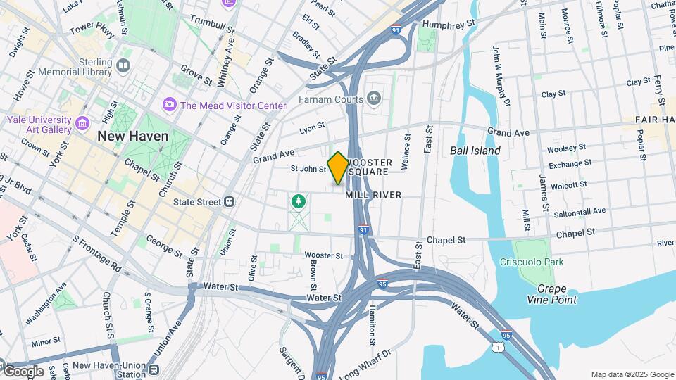 215 Greene St Mapa y Detalles de la Ubicación