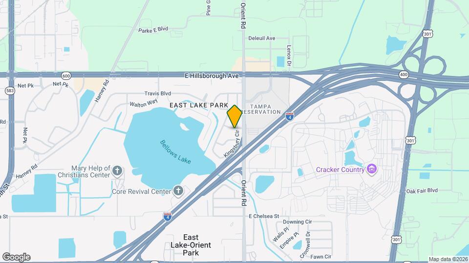 7306 Kingsbury Cir Map and Location Details