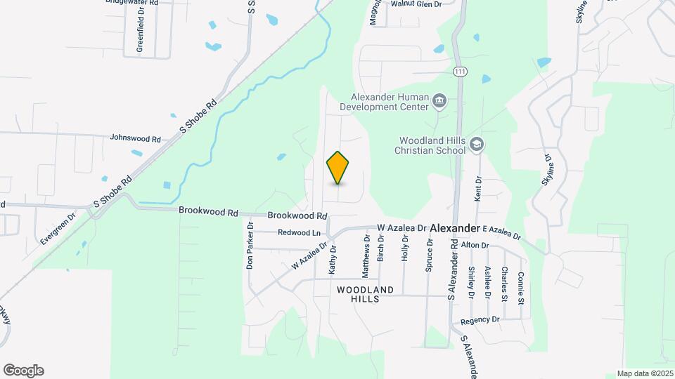 5161 Woodstream Dr Map and Location Details