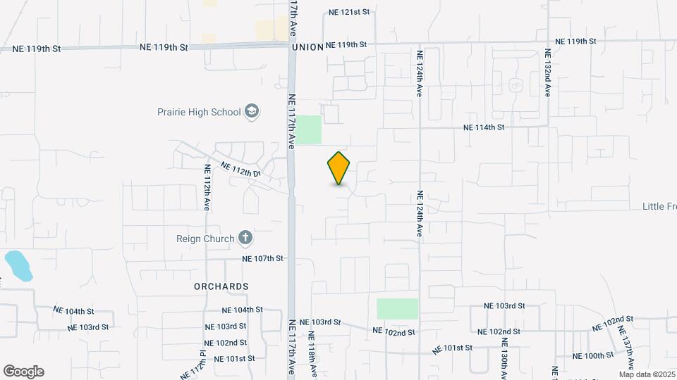 11907 NE 110th Cir Map and Location Details