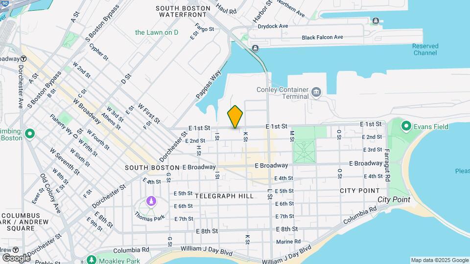 537 E 1st St Mapa y Detalles de la Ubicación