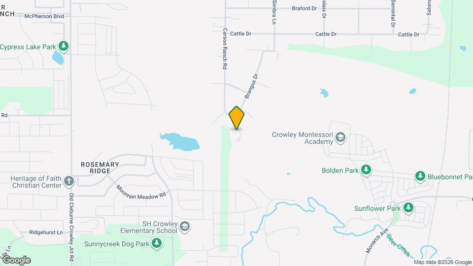 10437 Brangus Dr Map and Location Details